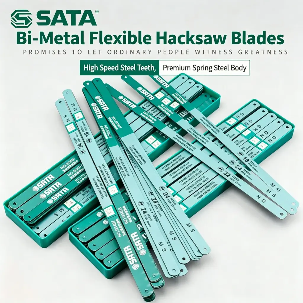3-Pack 93408 Staedtler Dual Metal Flexible Steel Saw Blades, Hand Saw Blades, Fine Teeth 32t, Precision Cutting Tools