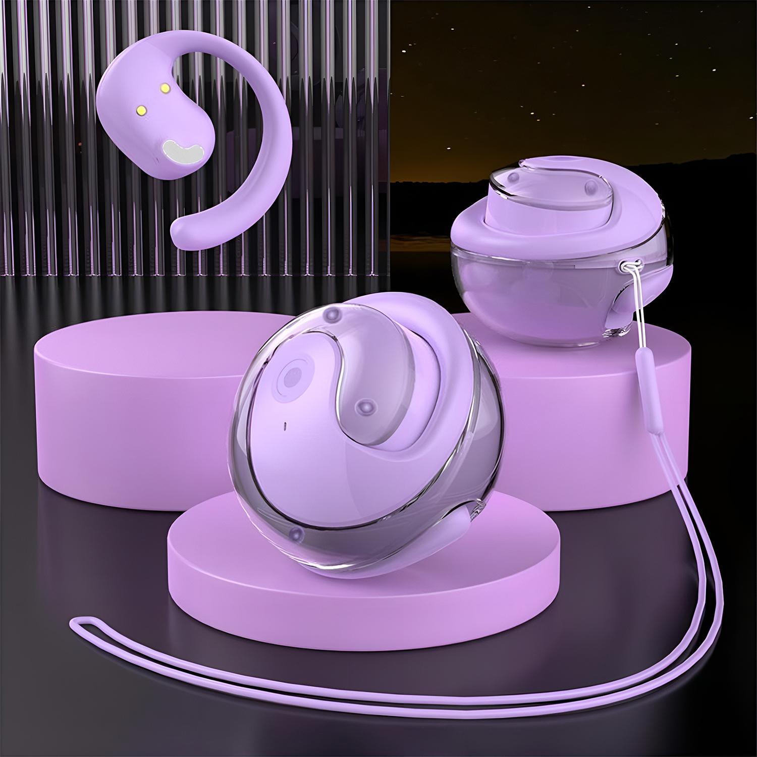 OWS Wireless Bluetooth Earphones Wireless Bluetooth 5.4 Waterproof Sport Headsets Support Playing Music Phone Calls Headphones Noise Reduction Headphones with Mic