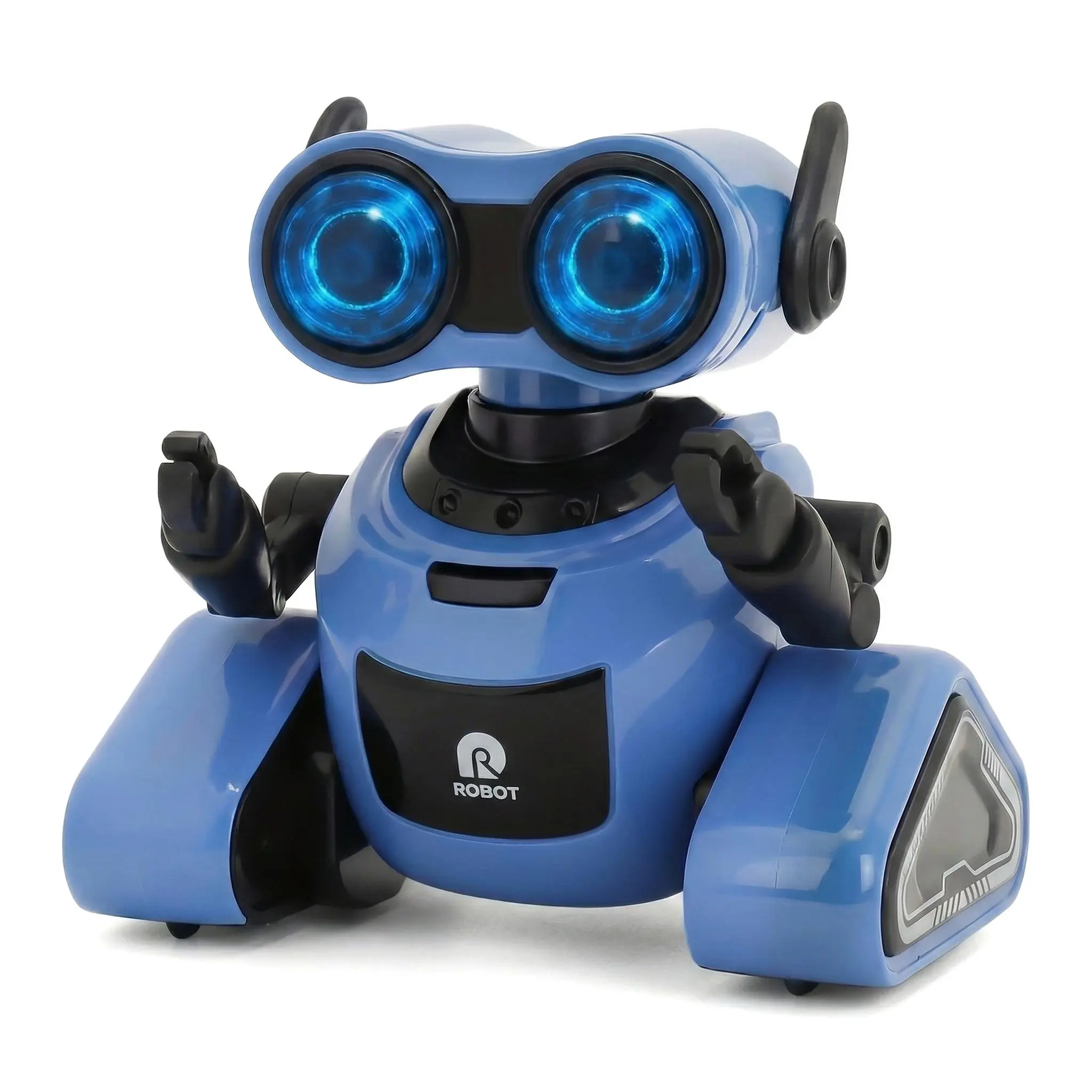 Smart RC Robot Toy for Kids – Remote, Touch & Voice Control Robot with Singing, Dancing, Record & Repeat Functions | Interactive LED Eye Educational Robot Gift for Ages 3–6