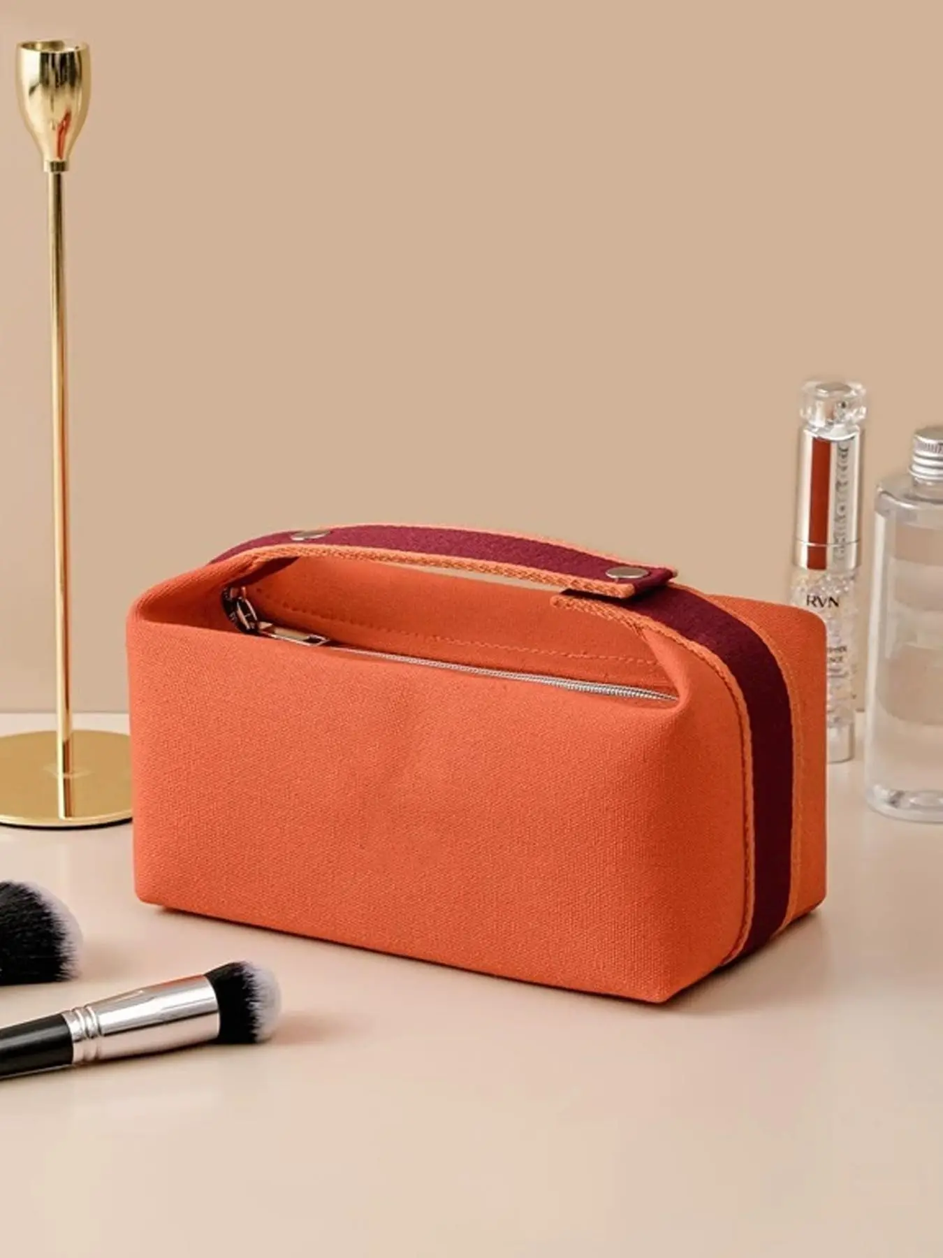 Multifunctional Makeup Bag, Large Capacity Cosmetic Organizer, Cosmetic Travel Bags, Perfect for School, Bathroom, Holidays, Ideal Gift for Friends, Girlfriend, Mom