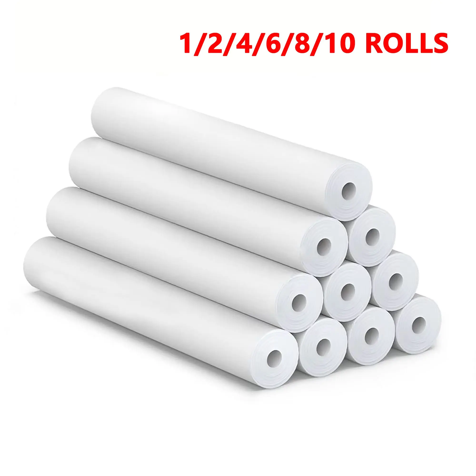 A4 Size Thermal Printing Paper Rolls, High-Quality Quick-Dry Continuous Paper for Home and Office, Office Stationery Supplies, Versatile Solution for Assignments and Contracts, Computer Paper