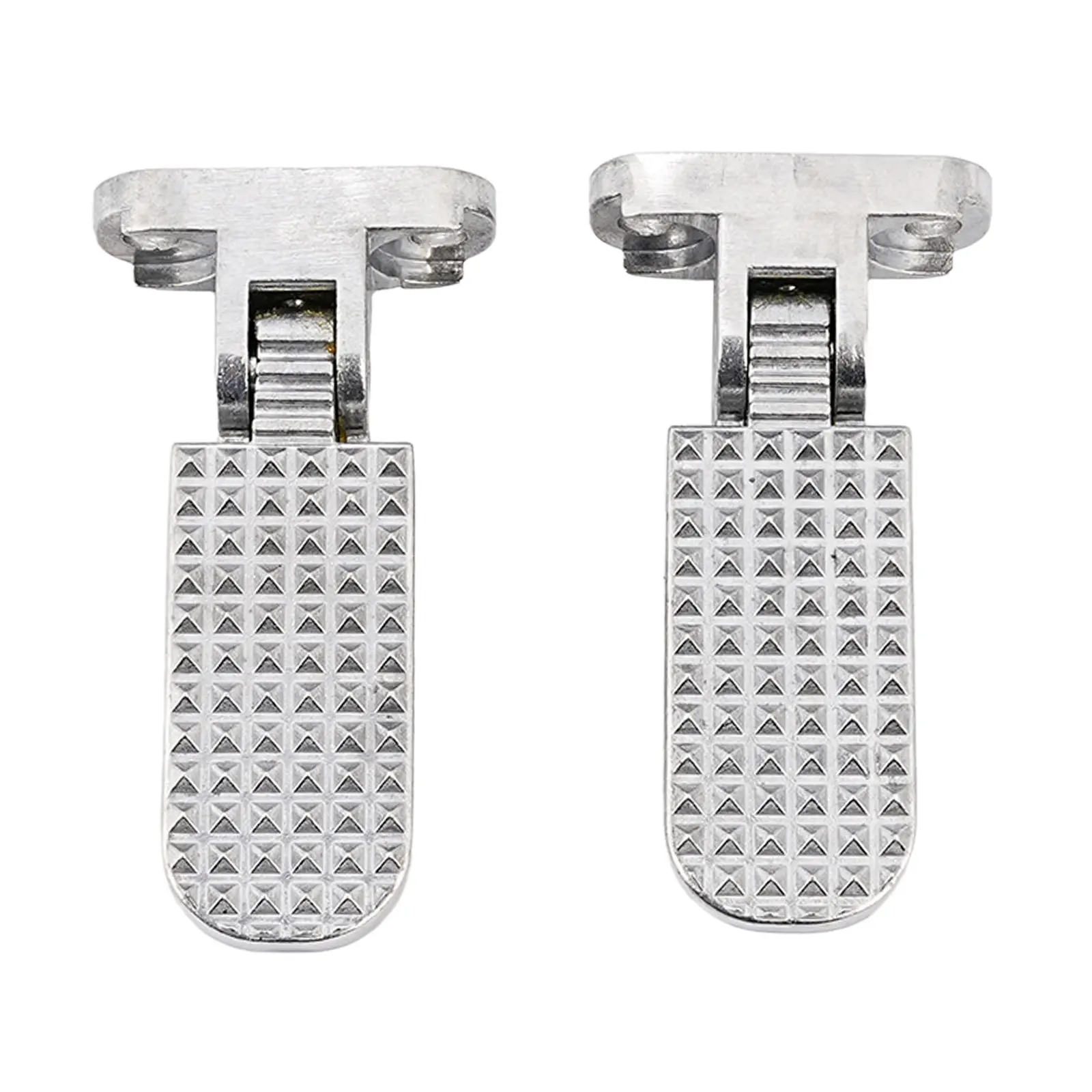 Electric Bike Foot Pedal Accessories, Wide Rear Step Board, Anti Slip, Foldable Up and Down, Comfortable Standing Platform, Durable Design, Ebike Accessories