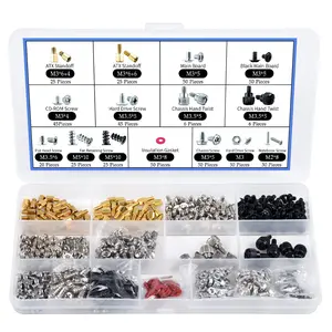 502 count  Motherboard Screws Kit, Motherboard Standoffs Screws for  HDD Hard Drive, SSD, PC Case, PC Fan, Power , Graphics, CD-ROM, ATX Case, for DIY PC Installation & Repair