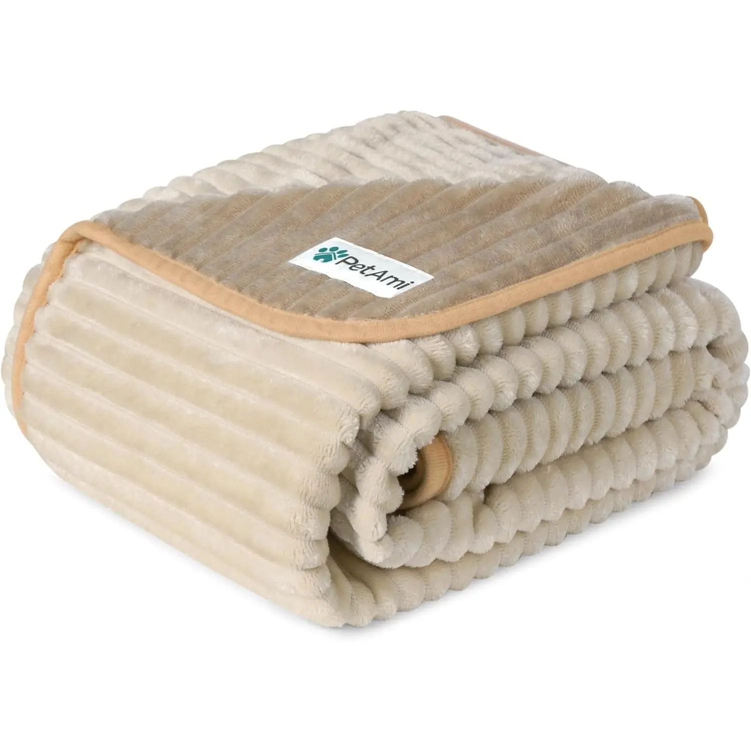 Blanket, Leakproof  Blanket for Small Medium Large Cats, Soft Plush Reversible Sofa Couch Cover Protector, Washable Puppy Throw for Bed Crate, 24x32 in, Taupe Beige
