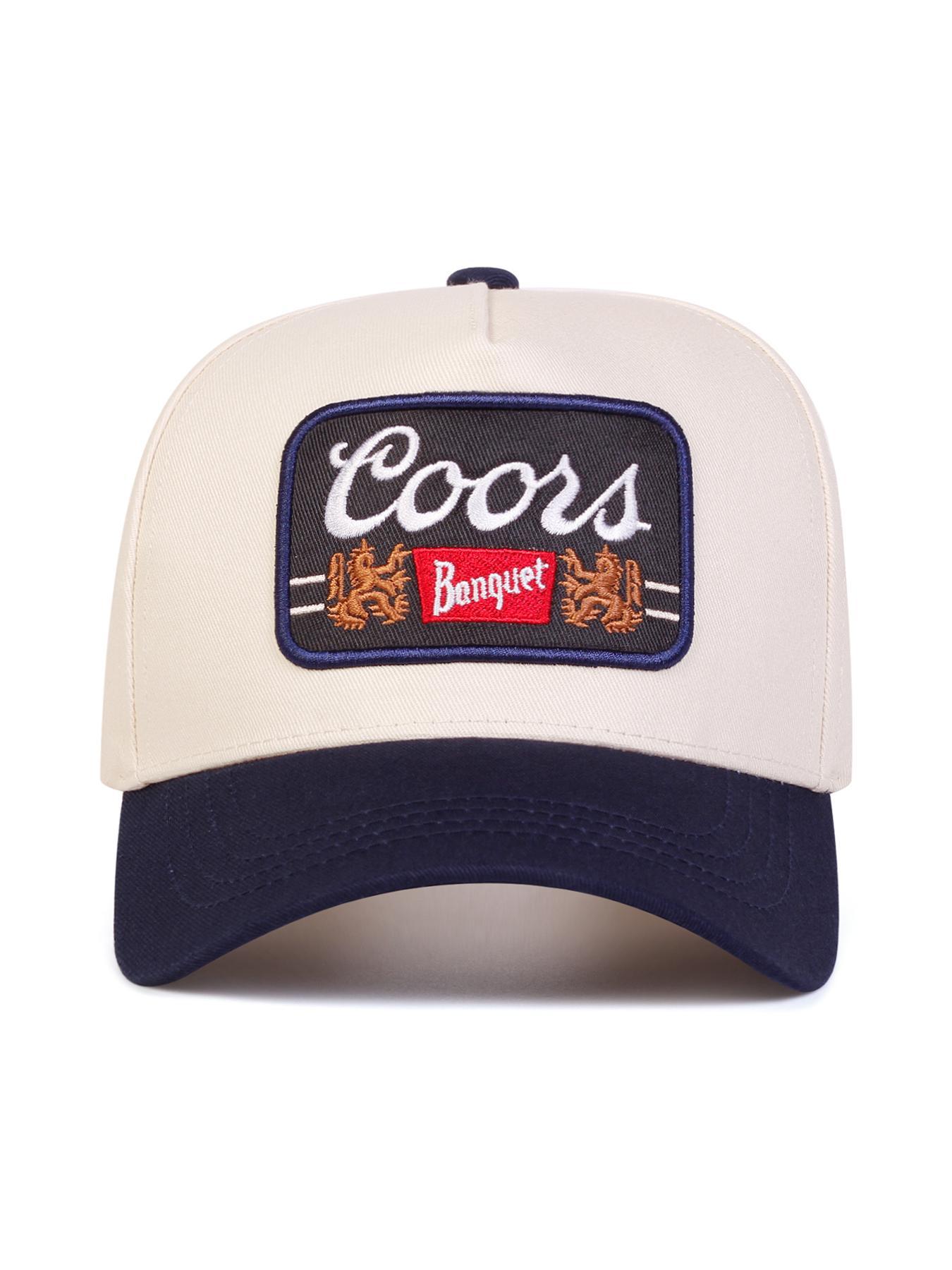Coors, Casual Outdoor Adventure Adjustable Trucker Hat for Men & Women, Fashion Accessories for Daily Wear