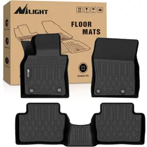 Nilight TPE Floor Mats & Liners - Custom Fit for Mazda 3 (FWD Only) 2019-2026, All-Weather Heavy-Duty Car Mat, Father's Day Gift, Mat Floor Mats
