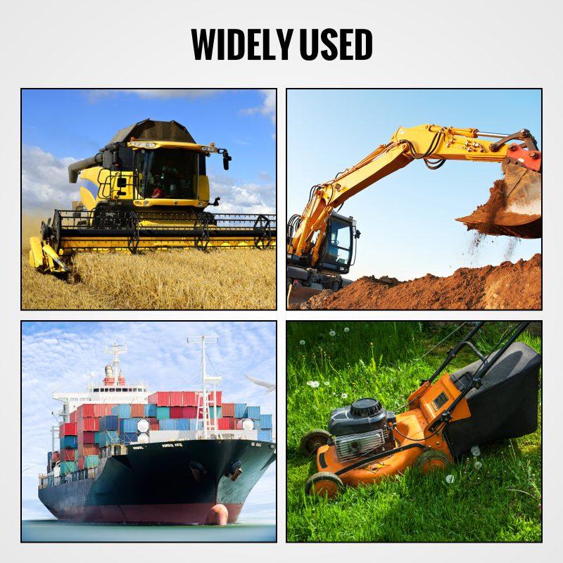 VEVOR Portable Diesel Tank, 116 Gallon Capacity 10 GPM Flow Rate, Diesel Fuel Tank with 12V Electric Transfer Pump and 13.1ft Rubber Hose, PE Diesel Transfer Tank for Easy Fuel Transportation, Black