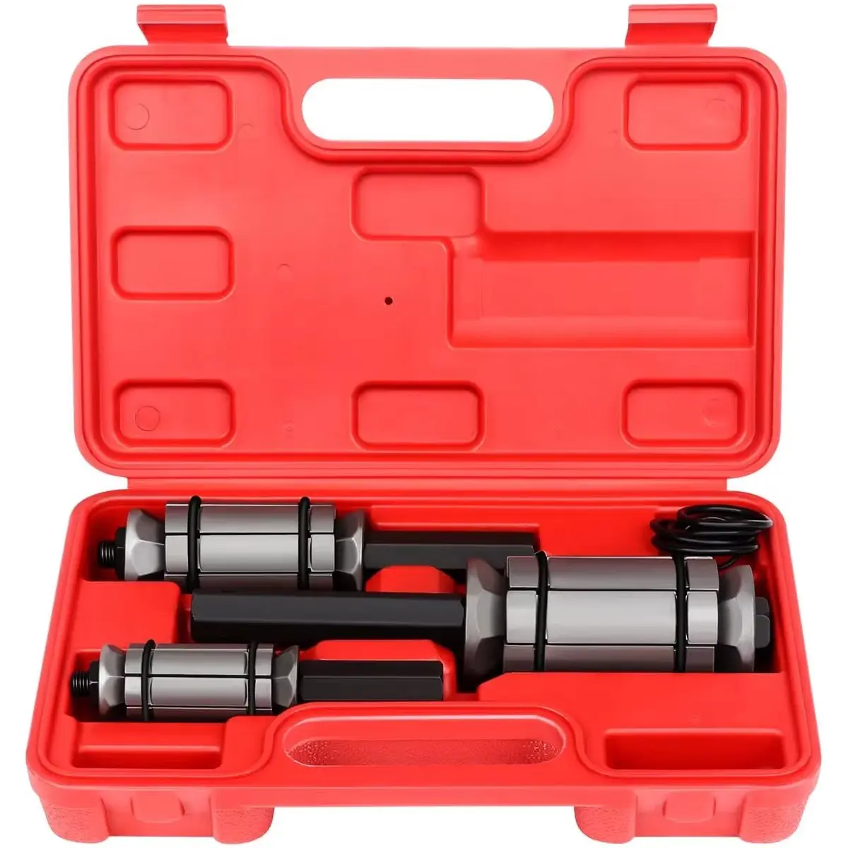 3-Piece Exhaust Pipe Expander Tool Set (1/18 Inch to 3-1/2 Inch), Compatible with Most Vehicles and Trucks, Tailpipe Expander Kit