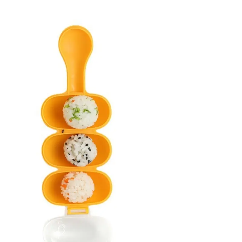 Plastic DIY Sushi Roller Maker, Portable Roller-Shape Kitchen Gadget for Home and Camping, 17.5 * 6.5cm