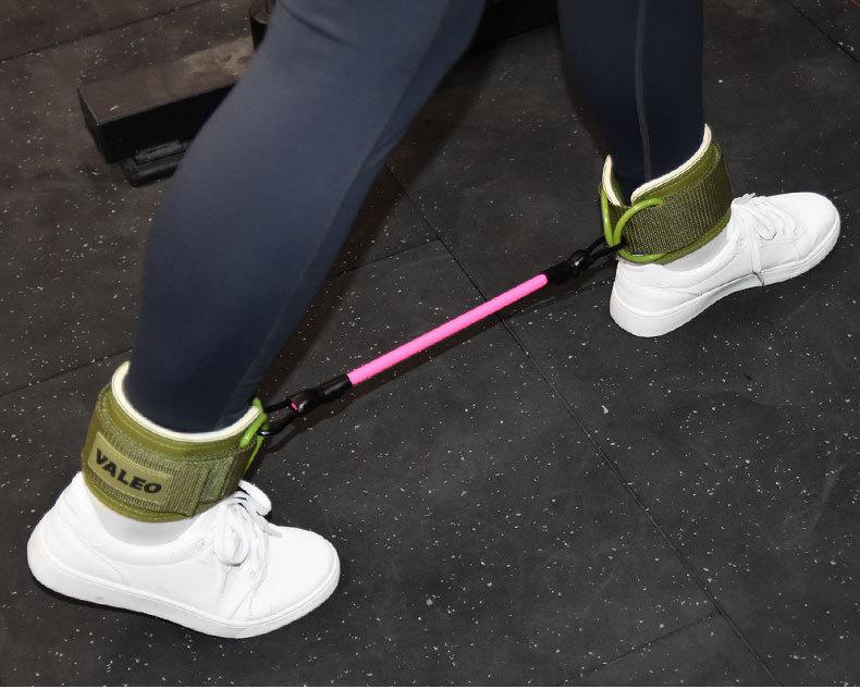Fitness ankle strap ankle cuff leg binding belt leg and hip training equipment gantry frame leg training hip training strength leg strap leg cuff ankle strap foot pedal resistance machine