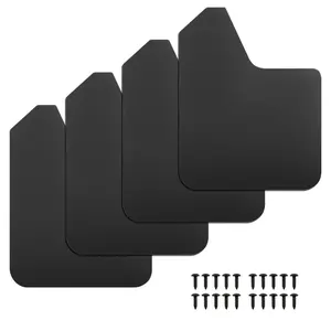 Universal Car Mud Flaps,For JEEP Grand Cherokee 11-22 4PCS Wide Rally Mud Flaps Splash Guard Mudguard Black