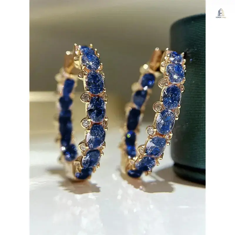 Sparkling Pavé Ear Accessories for Women - Stylish and Lightweight Accents for a Touch of Romance, Ideal Anniversary Gift for Friends, Stylish Accessories, Hoop Earrings, Daily, Elegant, Lightweight Streamlined Build, Non-Woven