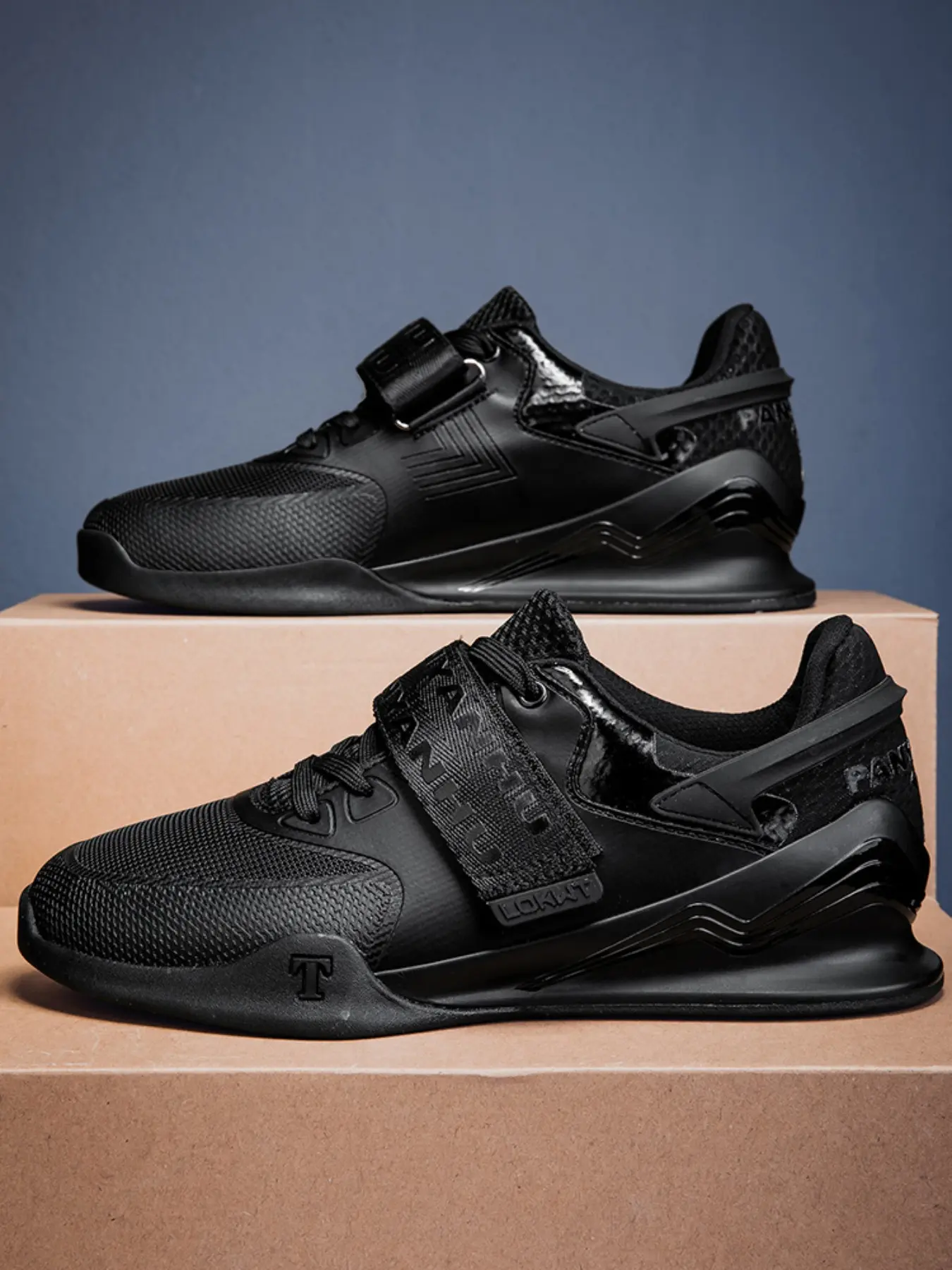 Professional Squat Shoes for Men and Women, Weightlifting Training Shoes, Strength Shoes, Lifting Footwear, Gym Fitness Shoes, Indoor Workout Shoes, Sporty Style