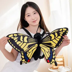 Insects Butterflies Backpacks Simulated Animal Stuffed Plush Doll Kids Gifts For Boys And Girls Who Love Butterfly