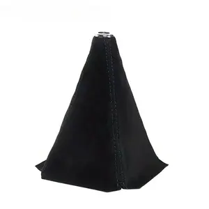 Car Gear Shift Knob, Flocking Cover, Universal Gear Boot Dust Cap, Suede Waterproof Decorative Car Interior Accessory