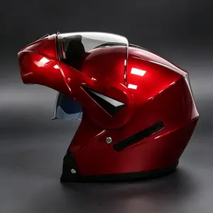 Convertible Motorcycle Helmet with Dual Lenses, Dot Certified, Unisex Full Face, All-Season Safety Helmet for Motorcycles and Scooters