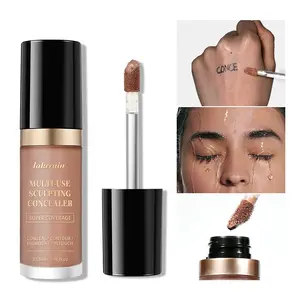 Multi-Effect All-In-One Moisturizing Concealer, Waterproof Foundation, Long-Lasting Wear, 6 Colors Available, Non-Comedogenic, K-Beauty, Perfect For Summer Vibe