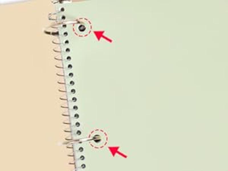 College Ruled Paper, x 101/2", 100 Sheets per Notebook, 3Hole Punched Paper, Water Resistant Cover, Doublesided Pockets, Spiral Lined Notebooks for Work, Black