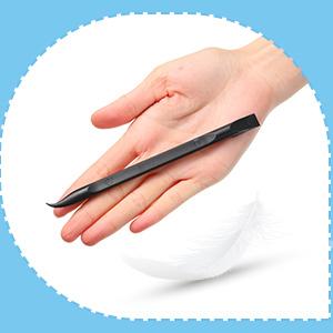 9 Pieces Plastic Scraper Tool Scratch Free Crevice Cleaning Sticker Remover Tool Multipurpose Non Scratch Scrapers for Tight Spaces, Kitchen, Crevices, Auto Detailing, Paint