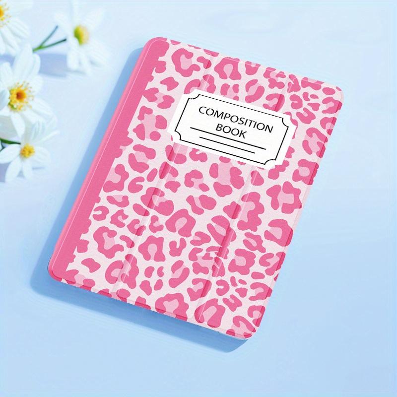 iPad 25.91cm Case for iPad Mini 4/5, 10th/5th/6th/7th/8th/9th Gen 9.7/10.2/10.9 inch - Stylish Leopard Print Pink TPU Soft Case with Multi-Angle Stand, Lightweight Protective Cover for Work, Office & Entertainment - Perfect Gift for Family & Friends