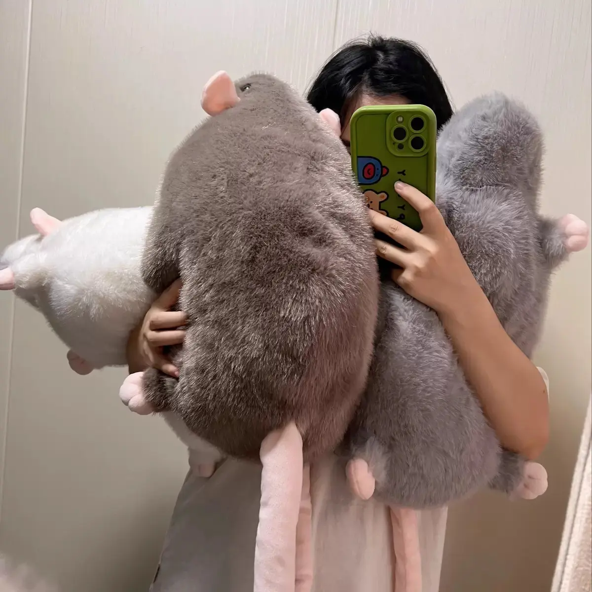 Rat Plush, Rat Stuffed Animal, Mouse Plush, Lifelike Rat Stuffed Animal, Cuddly Stuffed Animals, Ideal Gift for Kid Boy,Girl&Girlfriend, Stuffed Animal Gifts