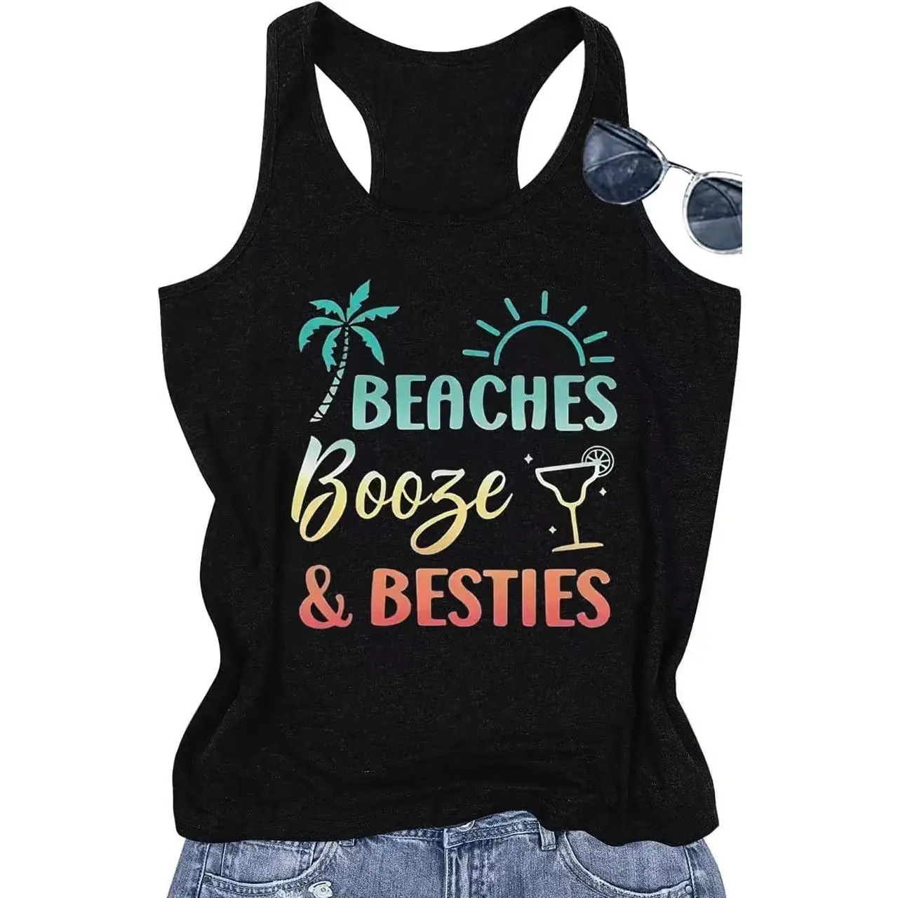 Womens Tank Tops Summer Tank Tops Boho Floral Tank Cute Beach Tank Cute Casual Shirts Clothes 2026 Tank Tops