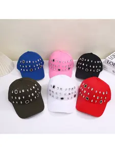 Pure Cotton Hard Top, High-quality Oversized Rhinestones, Hand-set Diamonds, Luxury and Good-looking Flash Diamond Cap