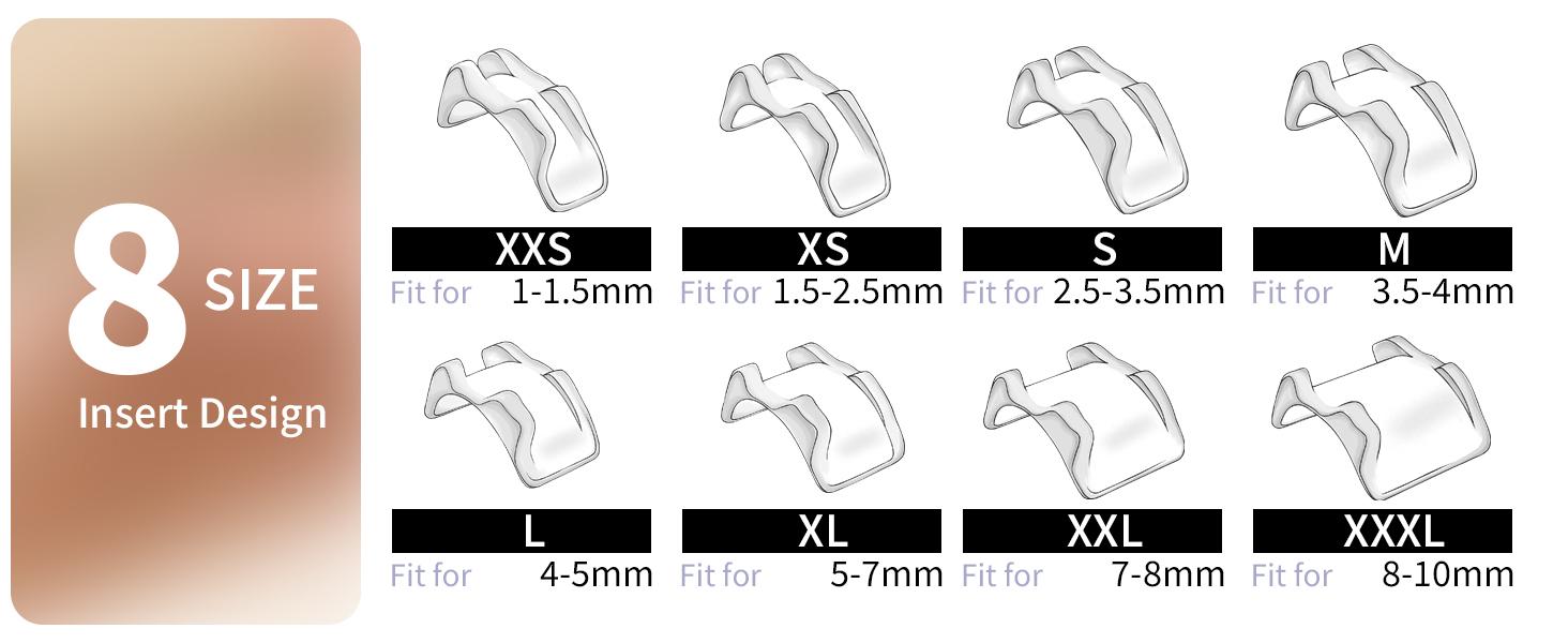 22 Pack Invisible Ring Adjuster For Loose Rings,2 Ring Reducers For Jewelry Rings,Multiple 16 Inserts In 8 Sizes And 6 Spirals In 2 Sizes,Silicone Ring Tightener Fit For Almost Rings