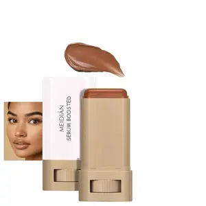 Mature Skin 2-in-1 Foundation Concealer Makeup Stick - Creamy Formula, Brightens Skin Tone, Natural Finish, Covers Dark Circles/Acne Scars/Blemishes (3 # )