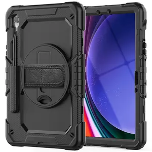Galaxy Protective Case for Tab S6/s7/s8/s9/a7/a9plus, Hand Strap Style, Beautiful Design, Easy to Carry, Holiday Gifts, Tablet Covers