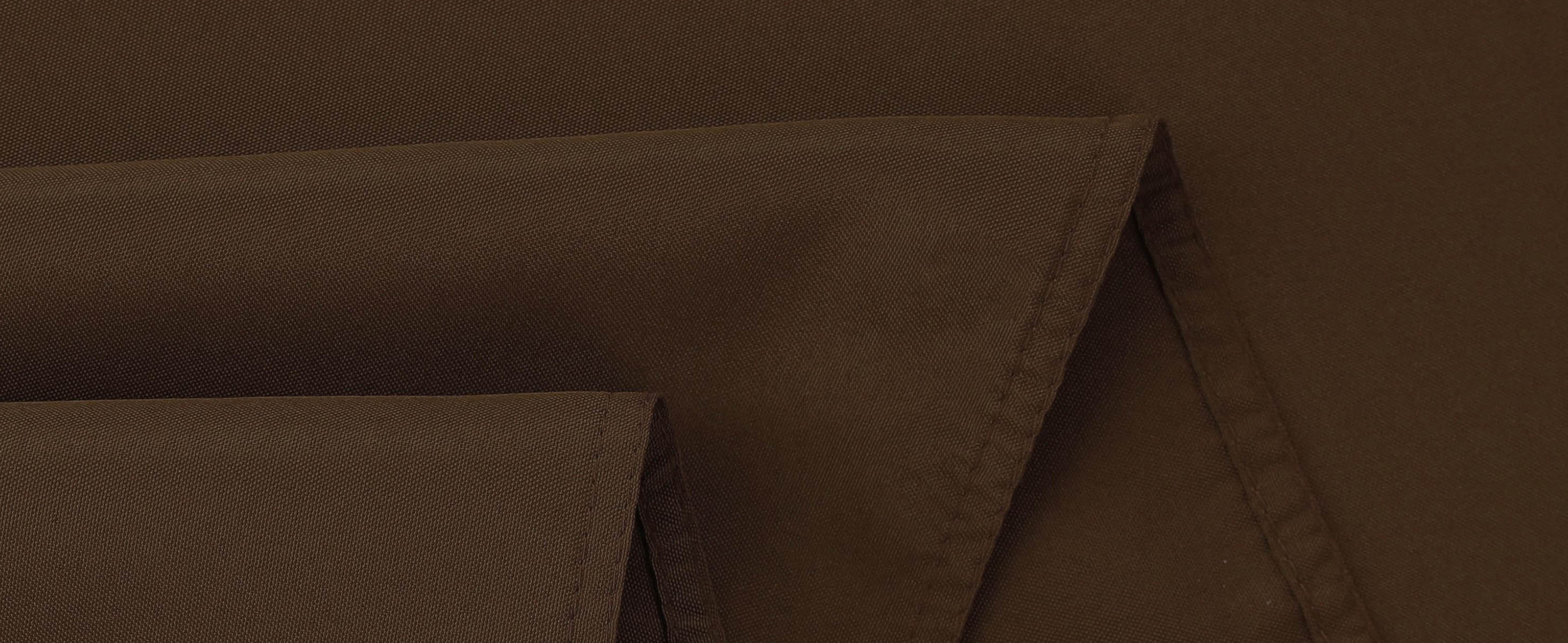 Brown Rectangle Tablecloth Wrinkle Free Waterproof Polyester Table Cloths Spillproof Heavy Duty and Washable Table Cover for Party, Banquet, Indoor and Outdoor-Square/Rectangular