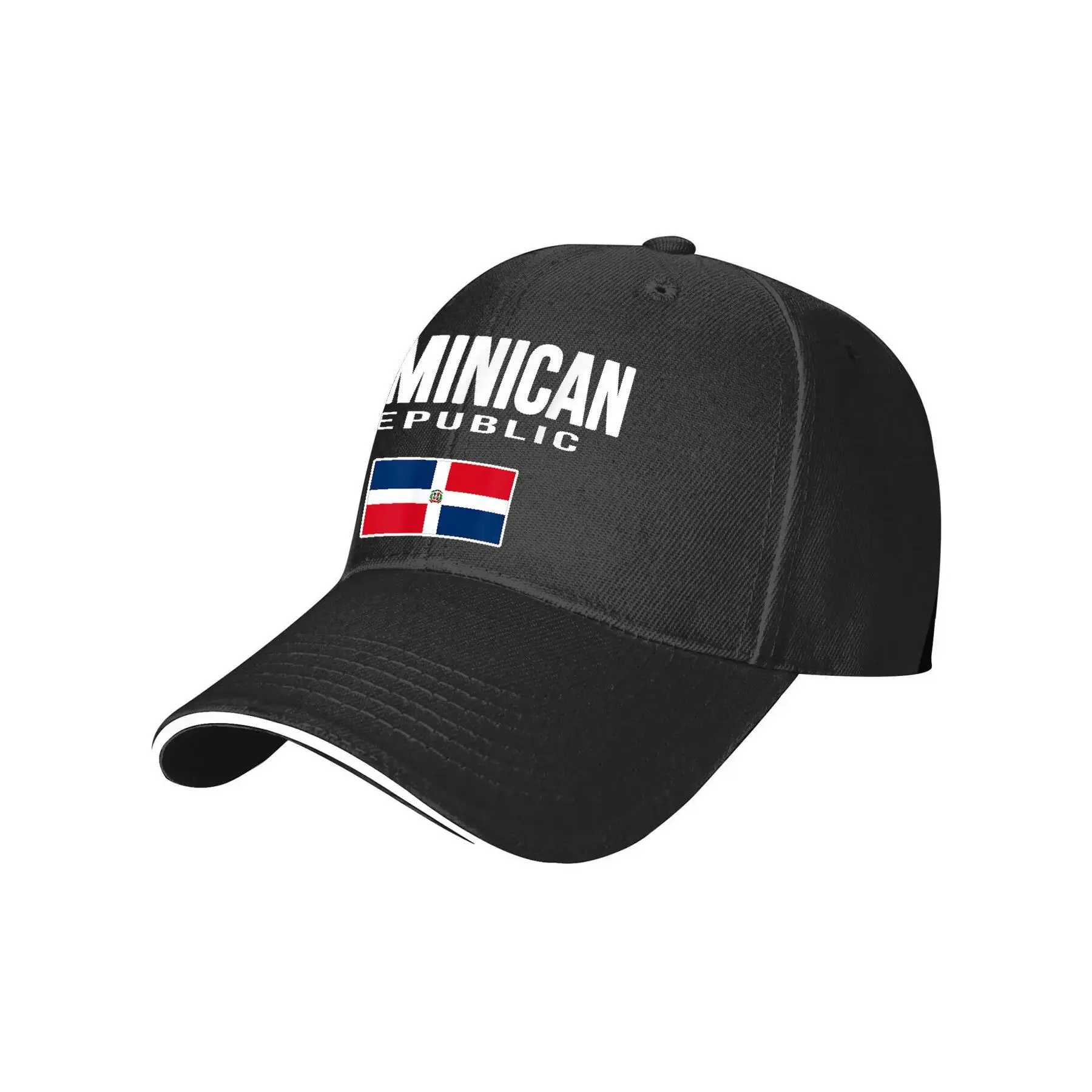 Dominican Republic Flag Republica Dominicana Souvenir Novelty Aesthetic Graphic Baseball Cap Hats Cute Baseball Cap Funny Hats