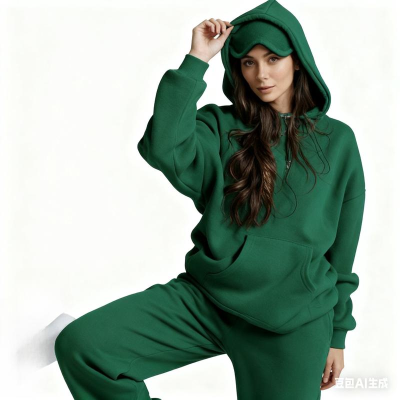 Women's Solid Color 2-Piece Hoodie Set: Loose Long Sleeve Pullover & Jogger Pants, Breathable Sportswear for Everyday Comfort fleece cotton comfortable pant Women's Hooded Tracksuit Set two-piece set Women's Fall Two-Piece Workout Set Sweatsuit Women's Solid Color 2-Piece Hoodie Set: Loose Long Sleeve Pullover & Jogger Pants, Breathable Sportswear for Everyday Comfort fleece cotton comfortable pant Women's Hooded Tracksuit Set two-piece set Women's Fall Two-Piece Workout Set Sweatsuit