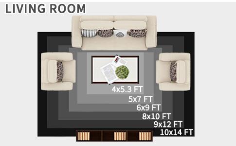 Large Size Jacquard Plush Rug, Big Fluffy 3D patterned Area Rug, Non-slip Soft Shaggy Carpet Mats for Livingroom Bedroom Nursery Home Decor Black