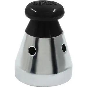 Black Universal 80KPA Pressure Cooker Relief Jigger Valve Safe Regulator Replacement Exhaust Valve Accessories for Weight Pressure Control 1Pcs