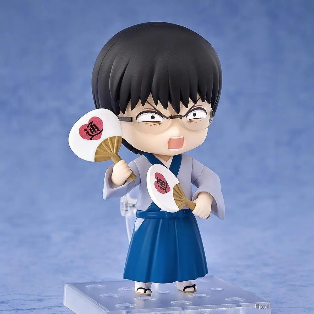 10cm Shimura Shinpachi Gintama 2458# 2458 Action figure toys collection doll Christmas gift with box