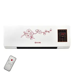 Dual Cool Warm Portable Air Heater Wall Mount Electric Space Heater for Bedroom Bathroom Household Use