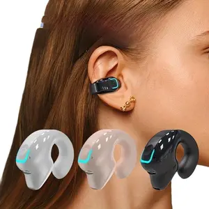 bluetooth-compatible Earphone Clip Wireless Bluetooth Headphone Bone Conduction Headset High Quality TWS Auriculares Sport Noise Canceling With Mic