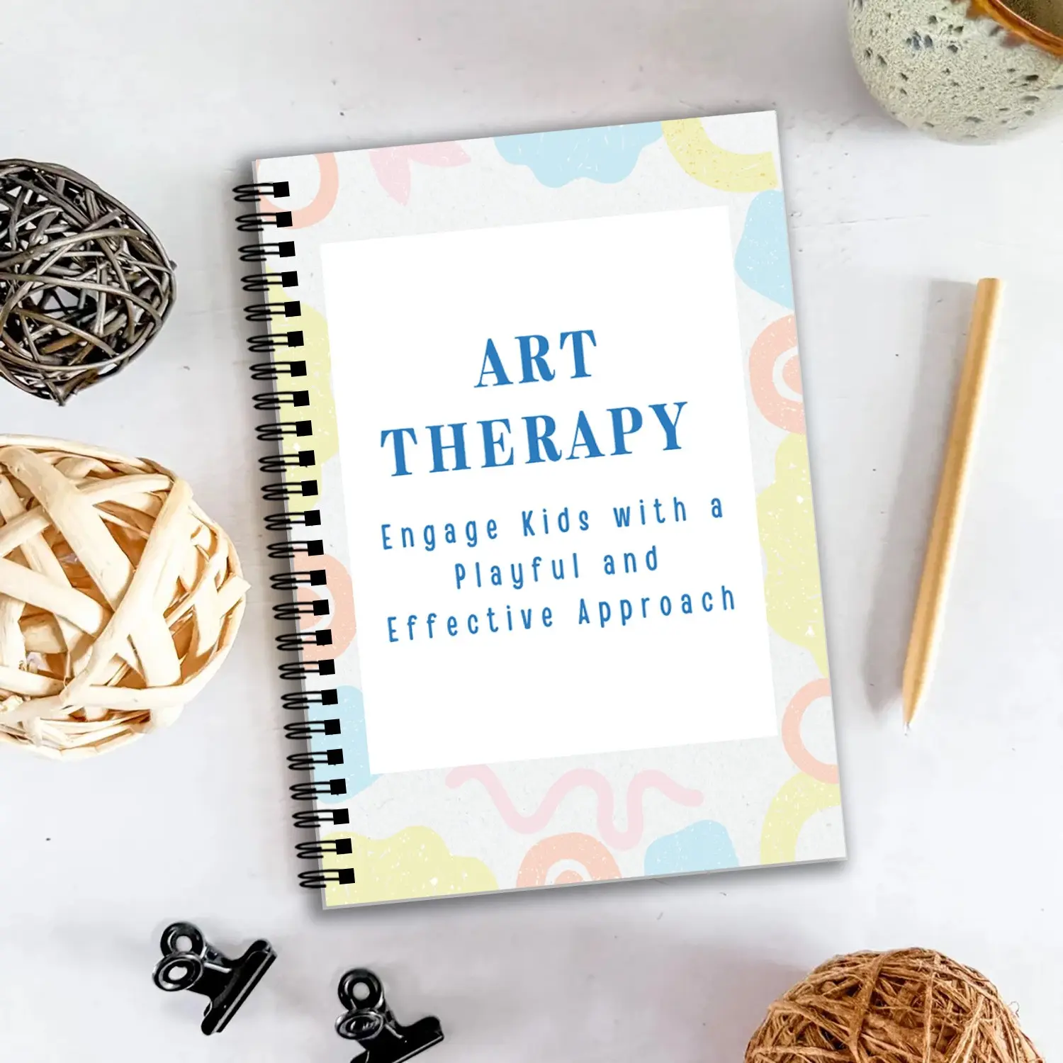 Dbt Art Therapy Journal Notebook, Track Emotions, Manage Anxiety, Boost Self-Esteem, Personal Reflection Workbook, Mental Health Tool