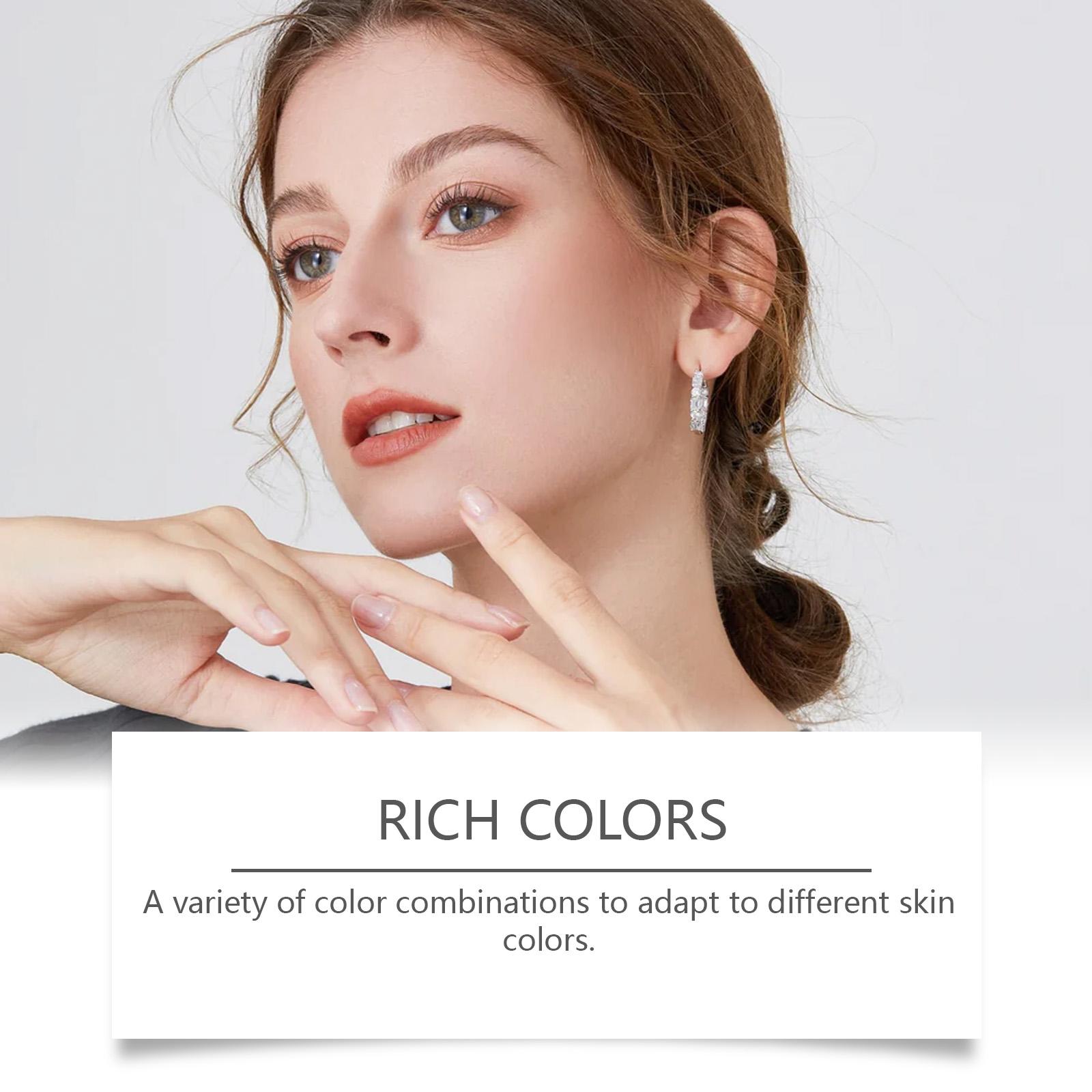 AMZ Multi-Functional Makeup Palette, Face Time Palette, Includes Eyeshadow,  Blush, Highlighter & Bronzer, Portable for Daily Use, Ideal Gift for Festivals/Christmas/Valentine’s, Suitable for Makeup Artists, Daily Makeup Users & Stage Makeup