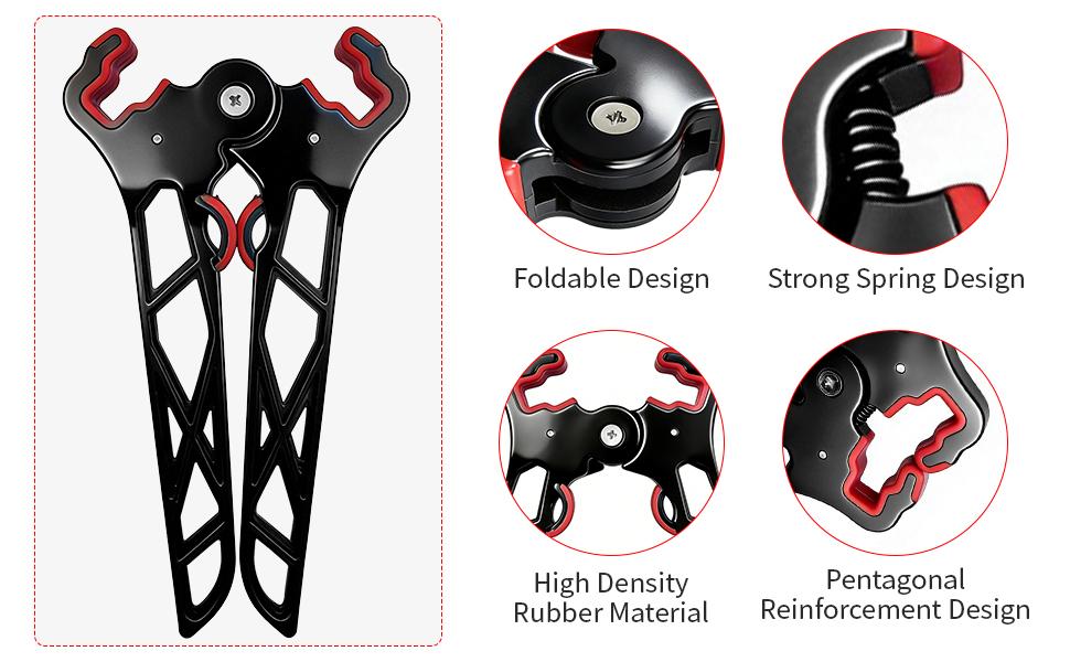Premium Archery Bow Stand Bundle for Hunting and Target Practice with Mesh Storage Bag, Lockable Outdoor Hook and Arrow Puller, Portable Folding Universal Bow Stand Kit Premium Archery Bow Stand Bundle for Hunting and Target Practice with Mesh Storage Bag, Lockable Outdoor Hook and Arrow Puller, Portable Folding Universal Bow Stand Kit