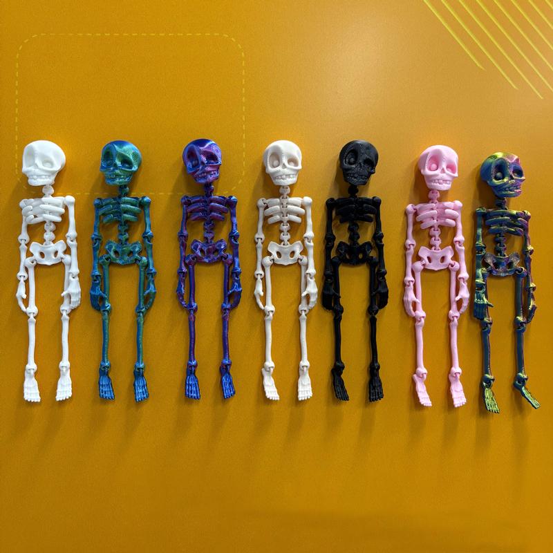 FuRise Magnetic Skeleton Action Figure – 3D Printed Art Toy, Movable Deformable Skeleton Figurine, Halloween Decor & Gift,Magnetic Skeleton Toy,FuRise 3D Printed Skeleton,Articulated Skeleton Action Figure FuRise Magnetic Skeleton Action Figure – 3D Printed Art Toy, Movable Deformable Skeleton Figurine, Halloween Decor & Gift,Magnetic Skeleton Toy,FuRise 3D Printed Skeleton,Articulated Skeleton Action Figure
