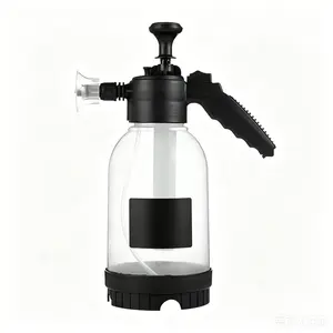 2L High-Pressure Car Foam Sprayer – Manual pump-action with adjustable nozzle suitable for detailed car washing and cleaning features acid/alkali resistance high-pressure capability  and a leak-proof pressure relief valve.