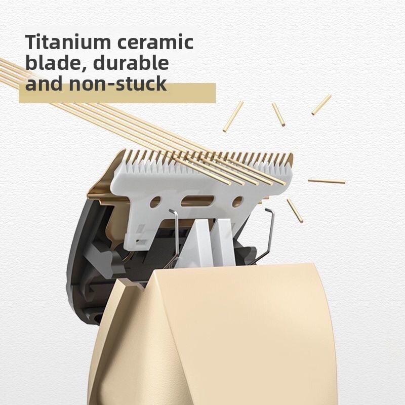 Household hair clipper, electric hair trimmer, hair cutter, hair shaving device, adult self-haircut tool, children's silent clipper