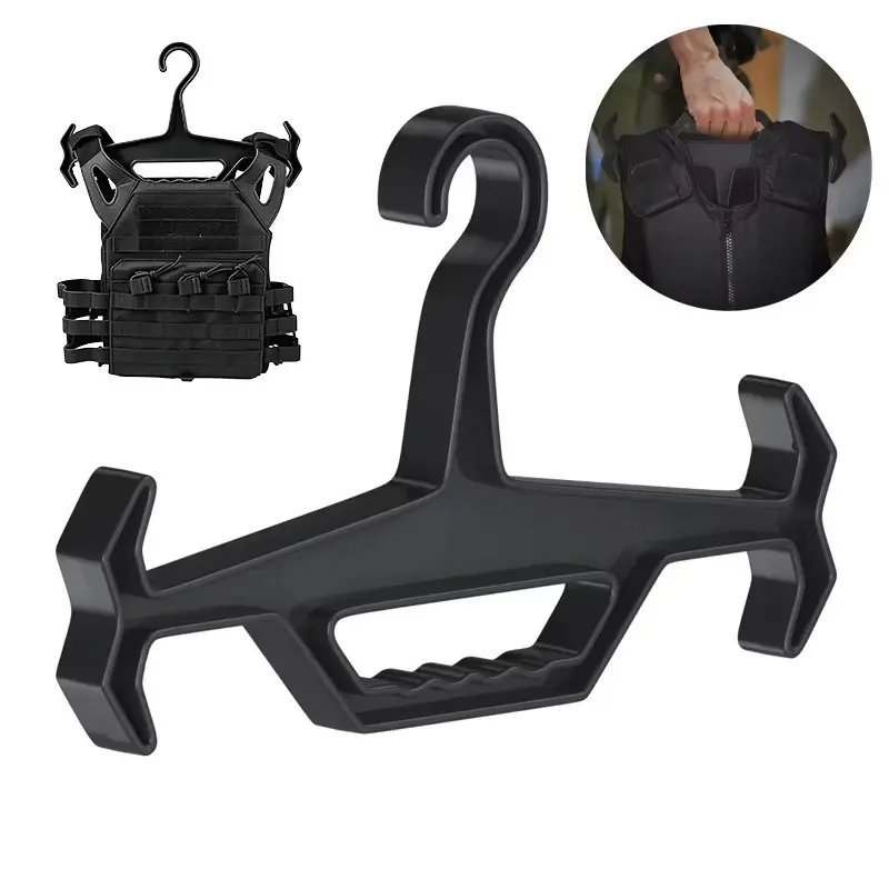 Heavy Duty Multi-Purpose Hanger Tactical Vest Outdoor Hunting Diving Clothes Airsoft Paintball Equipment Organizer Display Rack