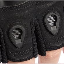 Outdoor Men's Knuckle Protection Workout Training Fingerless Gloves