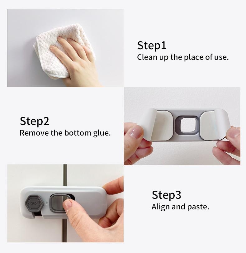 Vevor Child Safety Cabinet Locks Set Baby Proofing Latches for Drawers Doors and Cabinets Secure Locking Tool Easy Installation No Drilling Required Vevor Child Safety Cabinet Locks Set Baby Proofing Latches for Drawers Doors and Cabinets Secure Locking Tool Easy Installation No Drilling Required