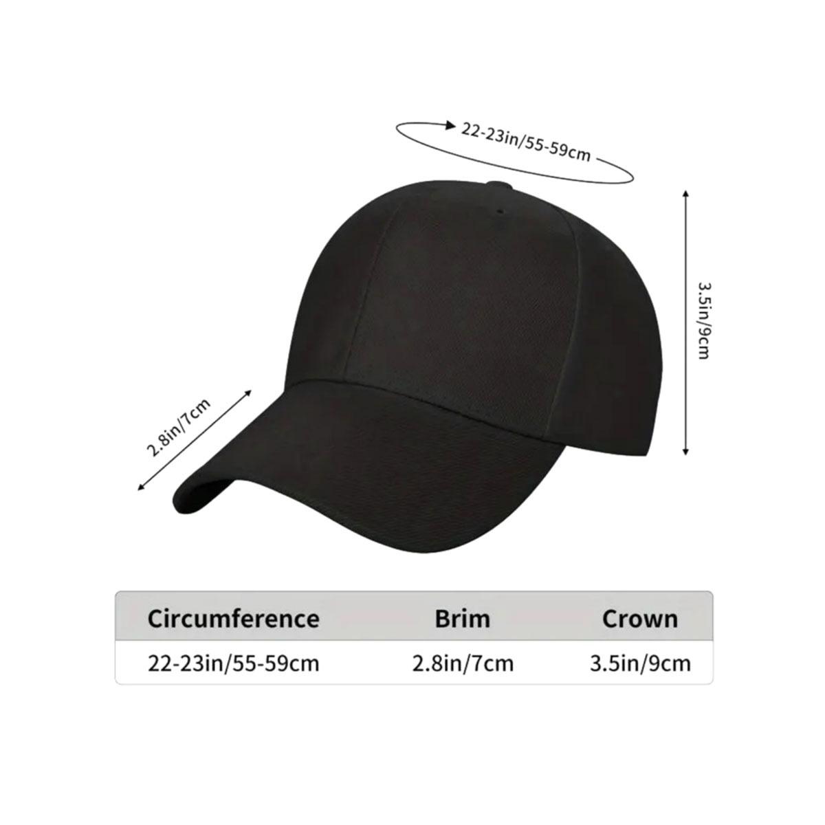 Simple Retro Letter Print Trendy Versatile Baseball Cap Unisex Outdoor Sunshade Baseball Cap