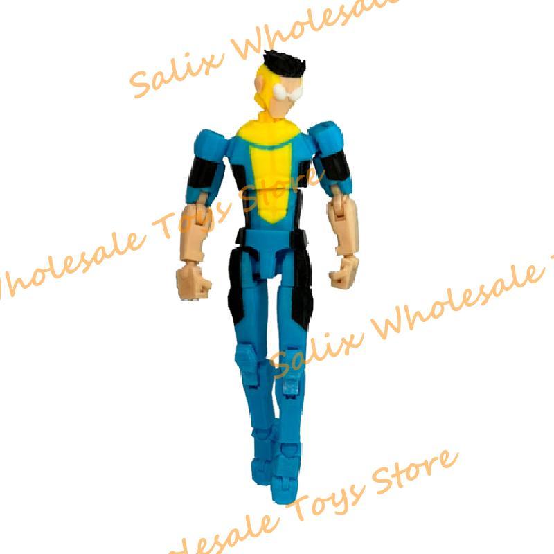 New In Stock 3d Printed Invincible Boy Toys Action Figures T13 Dummy 13 Superheroes Multi-Jointed Movable Shapeshift Toys