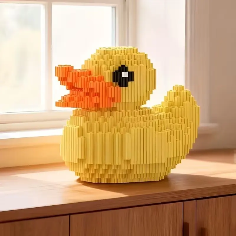2026 New Duck Building Set, Challenging Assembly Toy, Model Kit for Adults and Teens, Perfect Gift for Holidays, Home Office Decor, Building Block Model